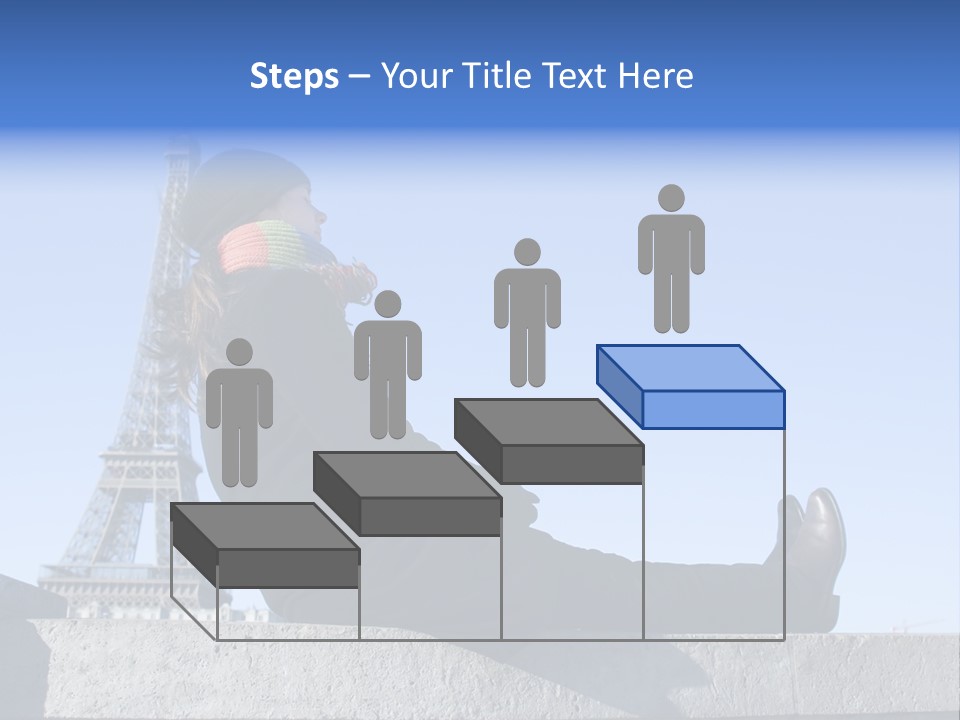 Rest Leaning Monument PowerPoint Template