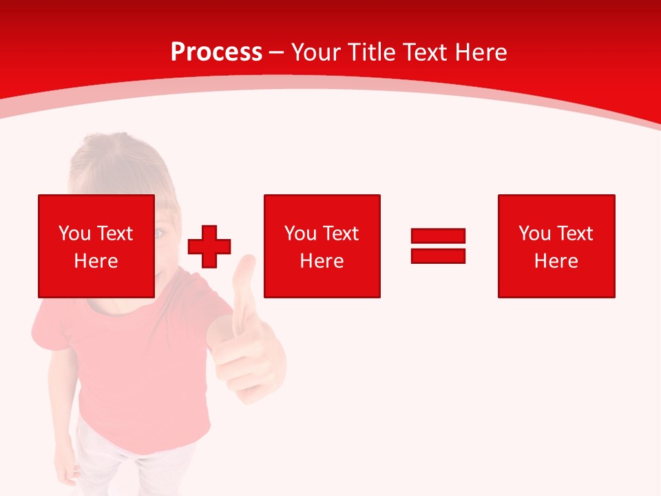 Schoolgirl Tshirt Only PowerPoint Template