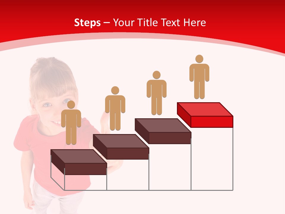 Schoolgirl Tshirt Only PowerPoint Template