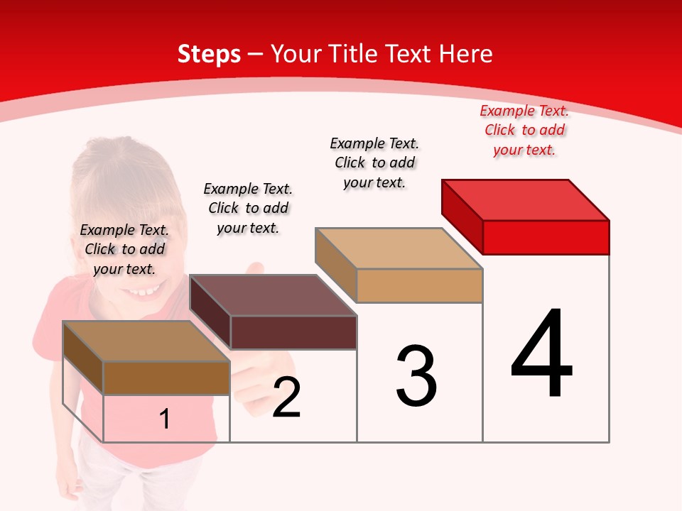 Schoolgirl Tshirt Only PowerPoint Template