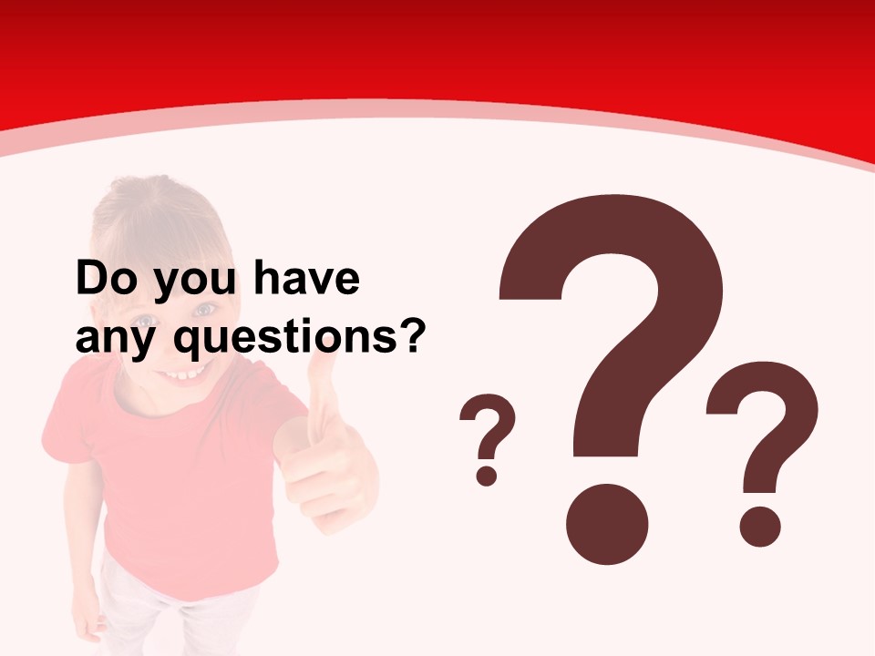 Schoolgirl Tshirt Only PowerPoint Template