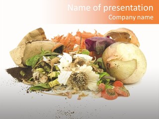 Environmental White Nobody PowerPoint Template