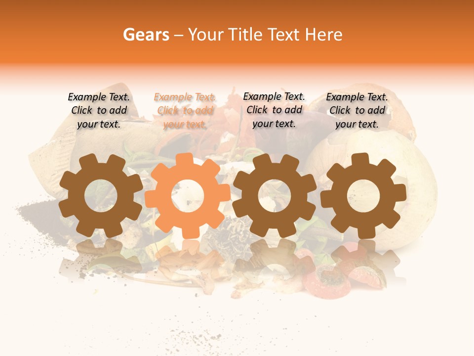 Environmental White Nobody PowerPoint Template