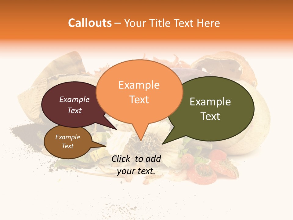 Environmental White Nobody PowerPoint Template