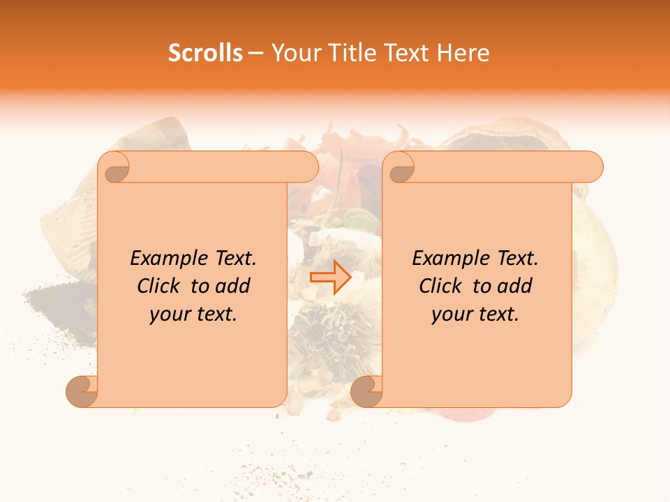 Environmental White Nobody PowerPoint Template