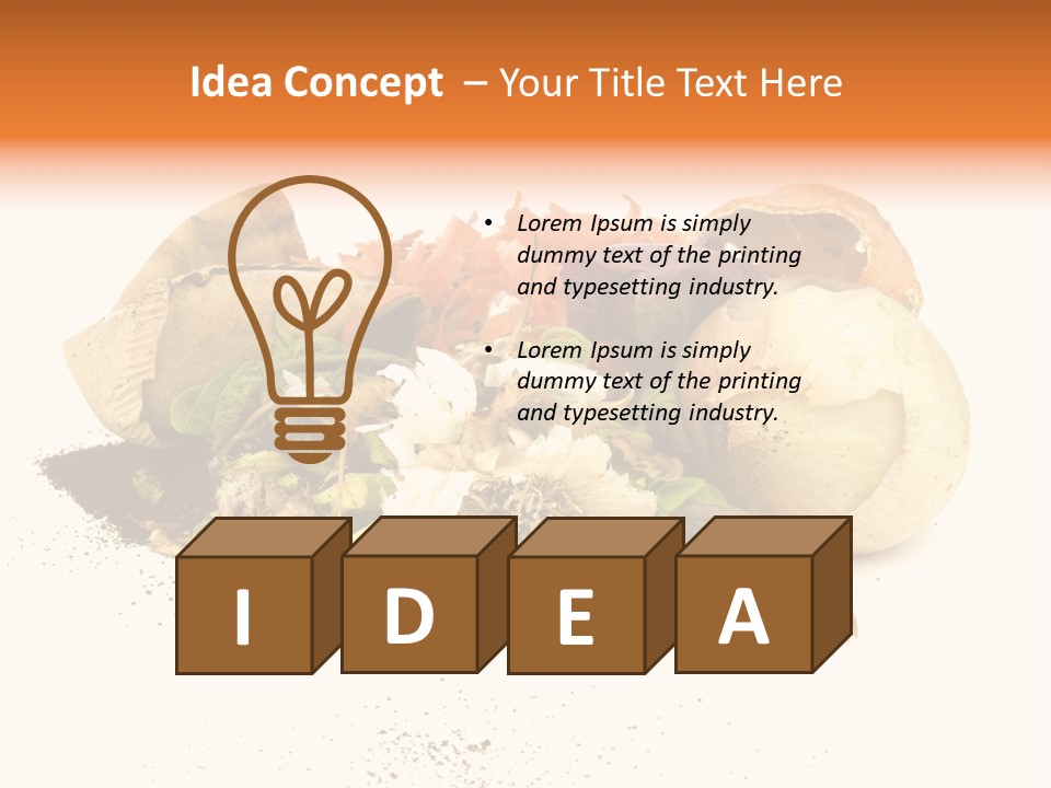 Environmental White Nobody PowerPoint Template