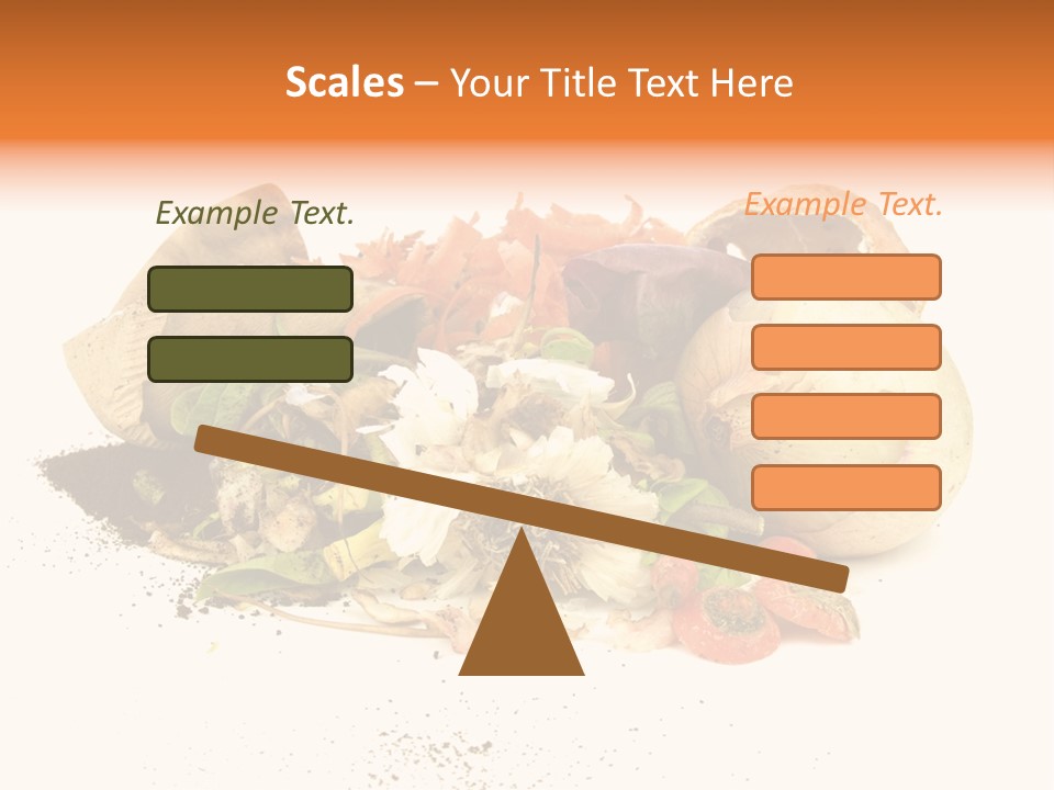 Environmental White Nobody PowerPoint Template