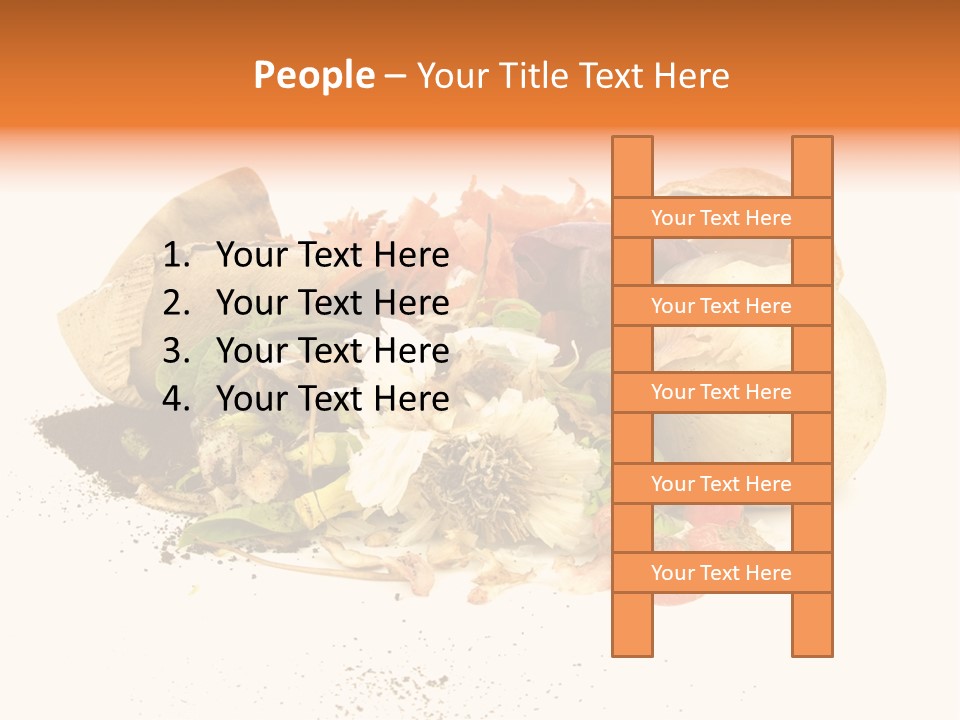Environmental White Nobody PowerPoint Template