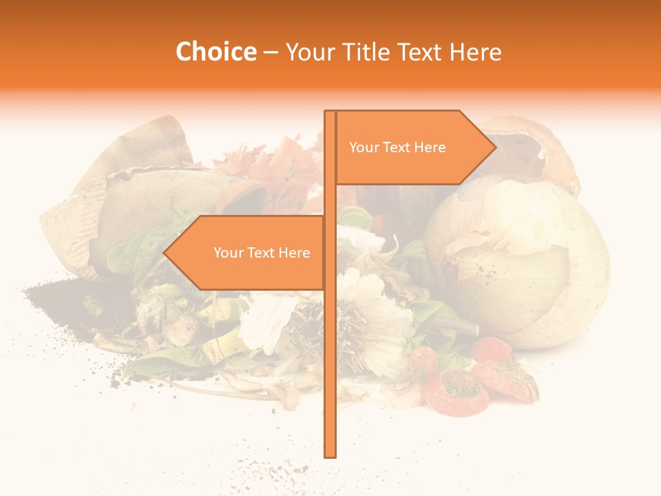 Environmental White Nobody PowerPoint Template