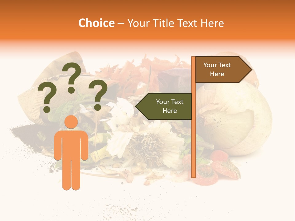 Environmental White Nobody PowerPoint Template