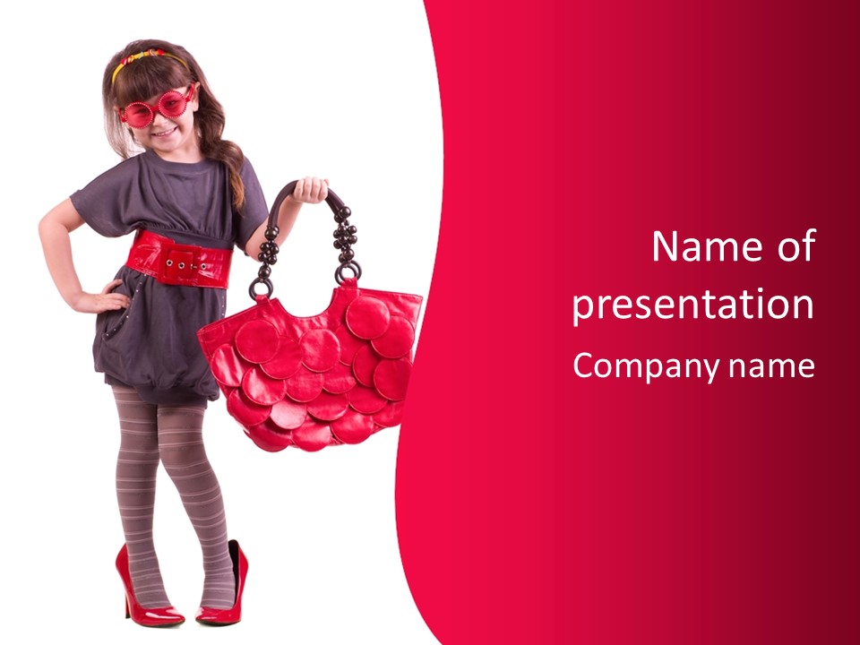 Graphics Kids Children PowerPoint Template