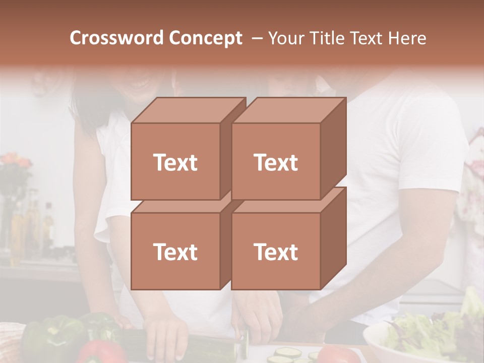 Cutout Cartoon Study PowerPoint Template