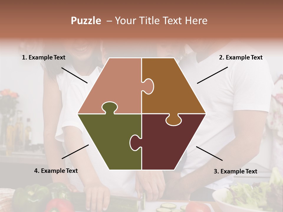 Cutout Cartoon Study PowerPoint Template