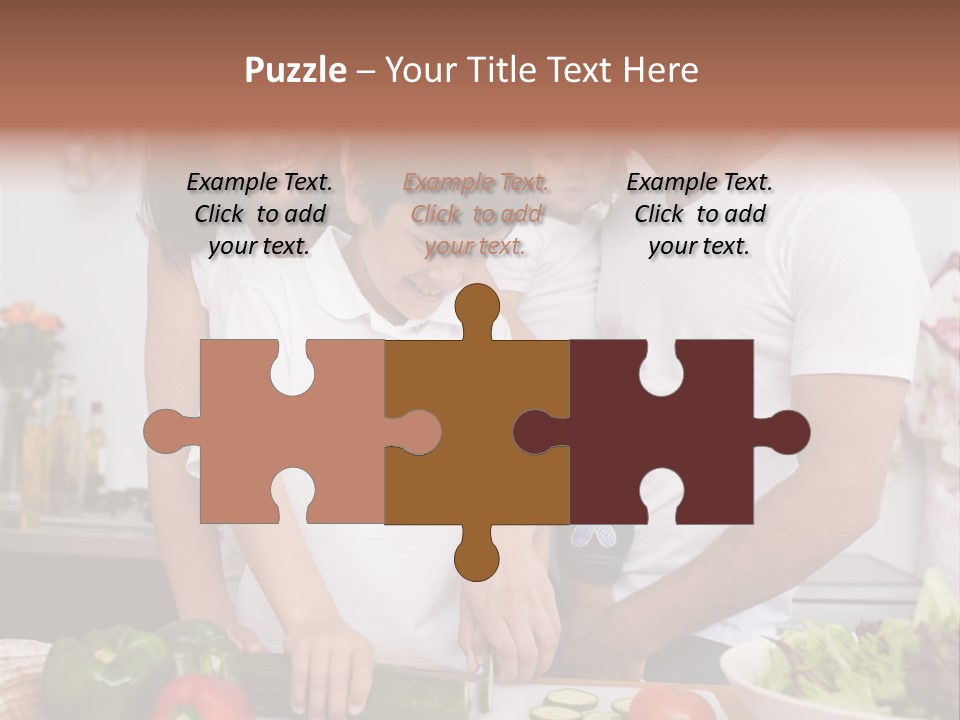 Cutout Cartoon Study PowerPoint Template