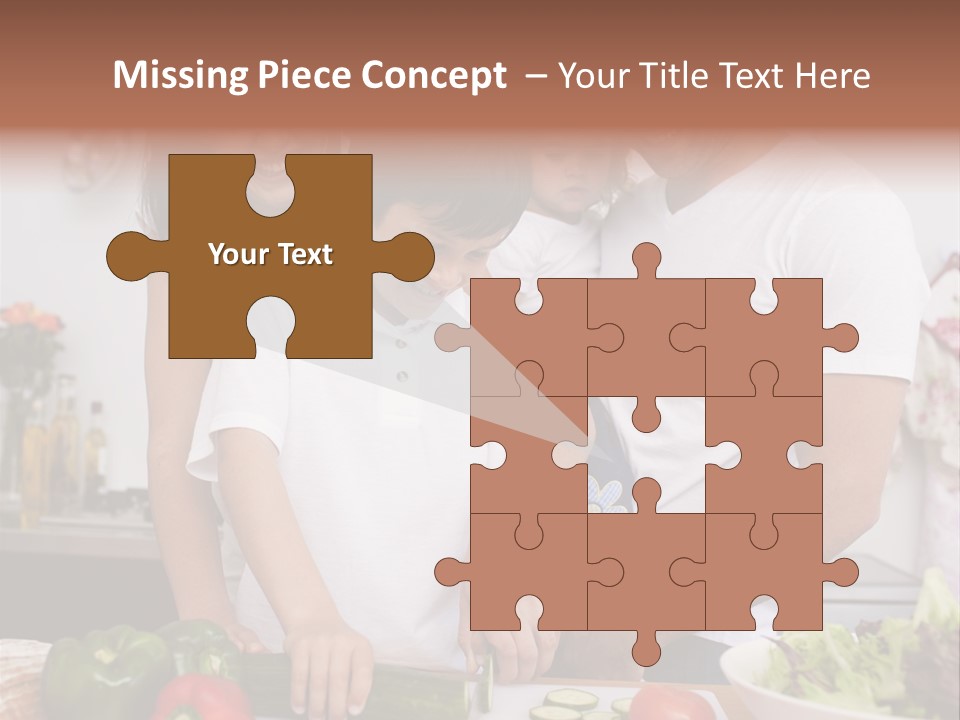 Cutout Cartoon Study PowerPoint Template