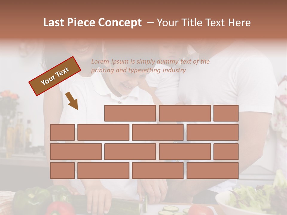 Cutout Cartoon Study PowerPoint Template