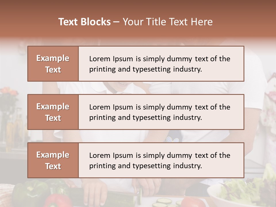 Cutout Cartoon Study PowerPoint Template