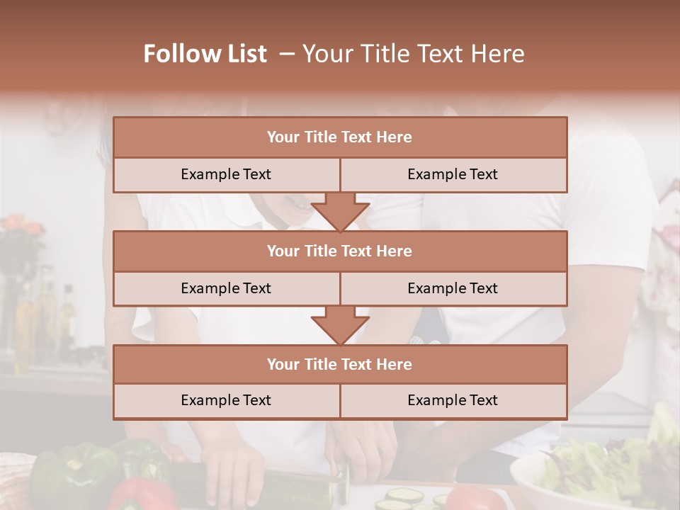 Cutout Cartoon Study PowerPoint Template