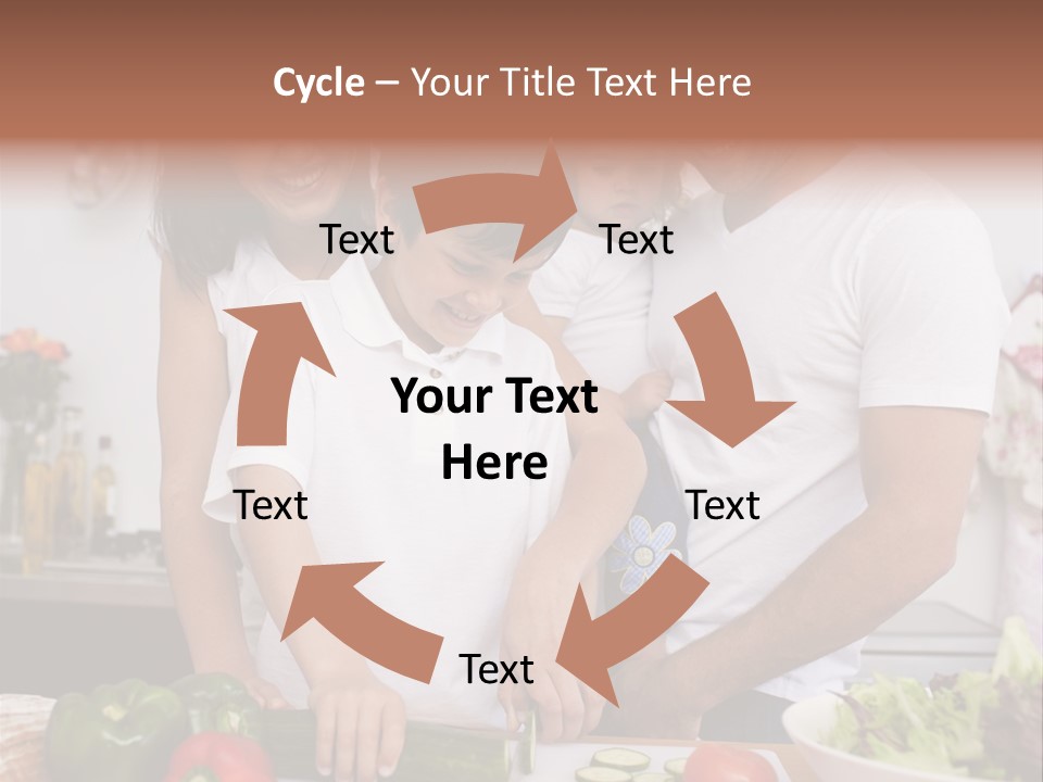 Cutout Cartoon Study PowerPoint Template