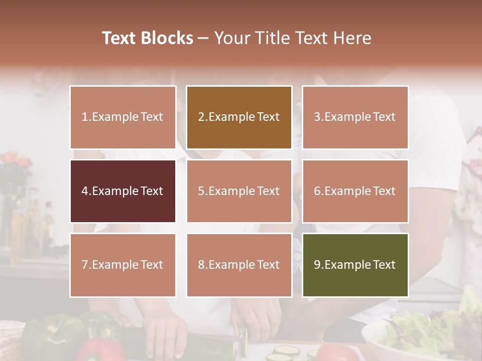 Cutout Cartoon Study PowerPoint Template