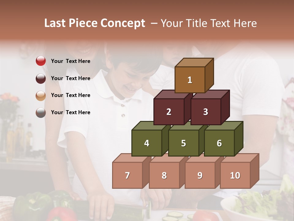 Cutout Cartoon Study PowerPoint Template