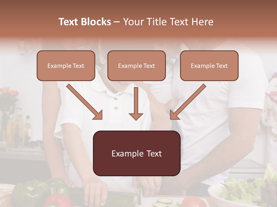 Cutout Cartoon Study PowerPoint Template