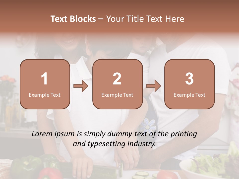 Cutout Cartoon Study PowerPoint Template