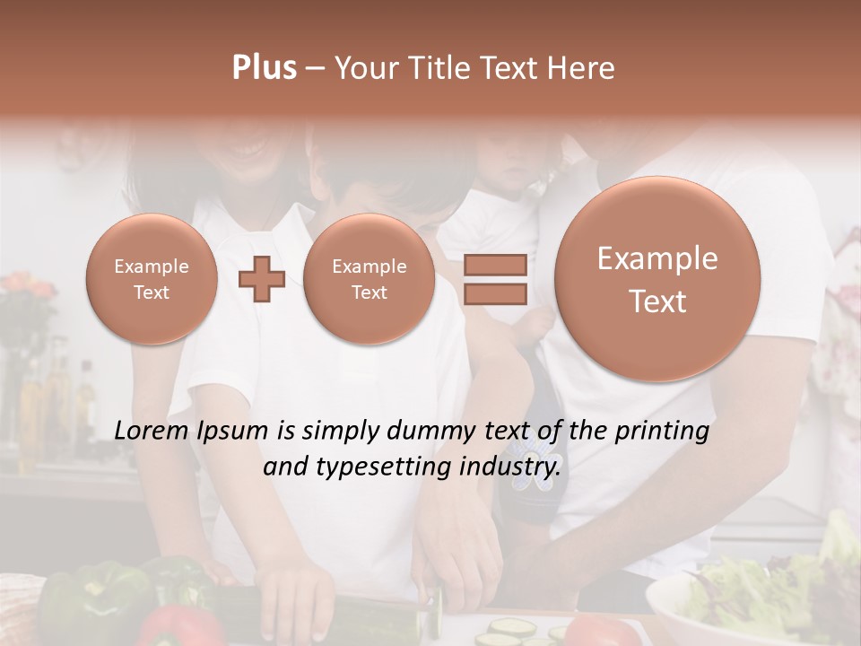 Cutout Cartoon Study PowerPoint Template