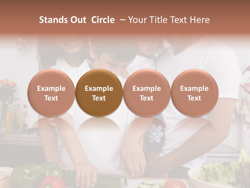 Cutout Cartoon Study PowerPoint Template