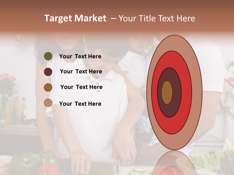 Cutout Cartoon Study PowerPoint Template