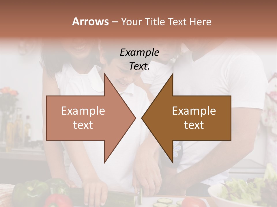 Cutout Cartoon Study PowerPoint Template