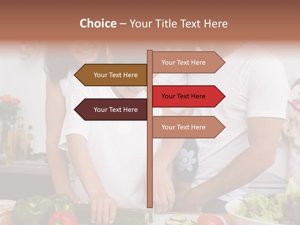 Cutout Cartoon Study PowerPoint Template