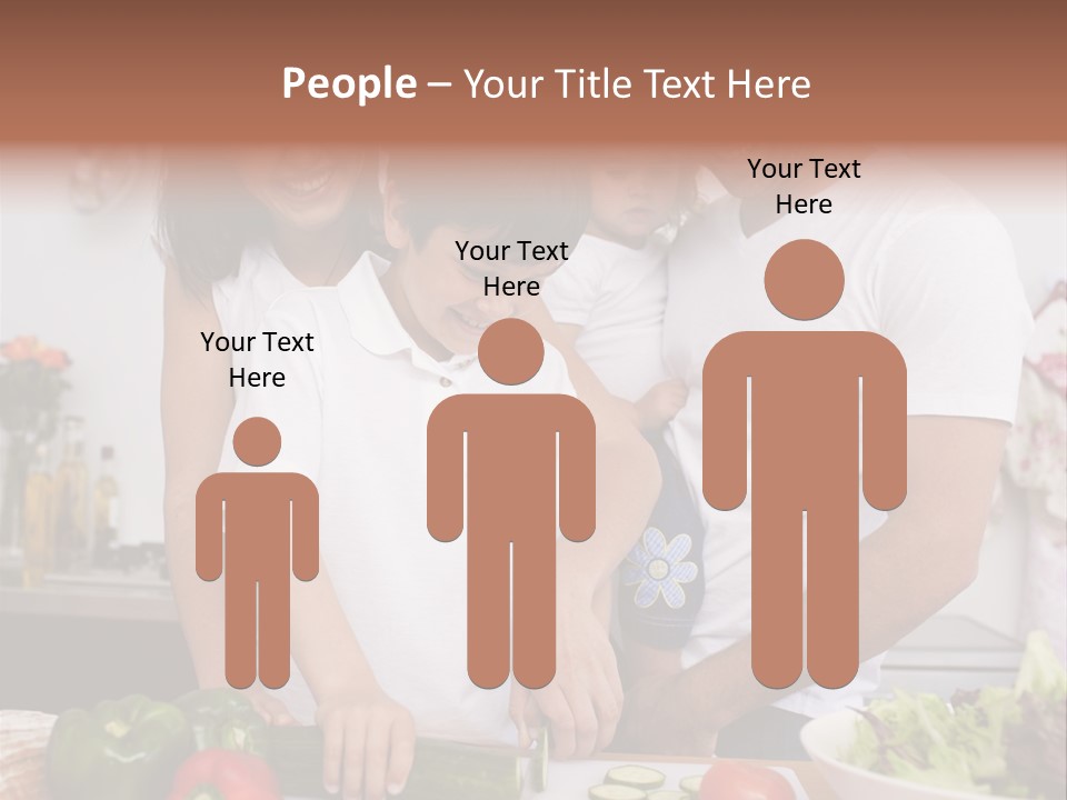 Cutout Cartoon Study PowerPoint Template