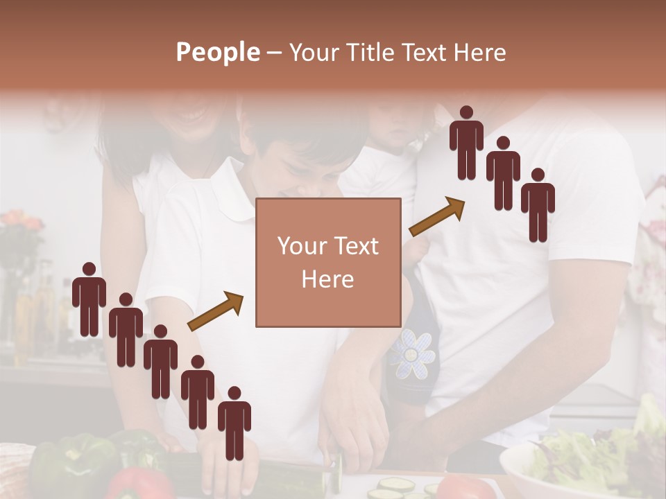 Cutout Cartoon Study PowerPoint Template