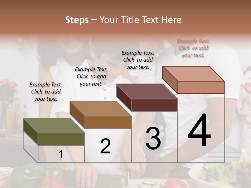 Cutout Cartoon Study PowerPoint Template