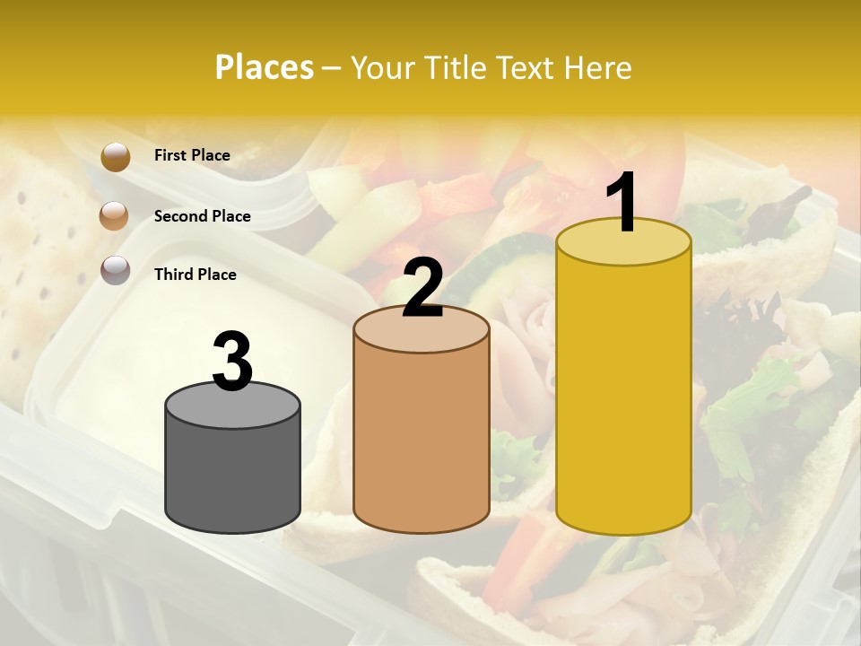 Carrots Natural Pita Bread PowerPoint Template