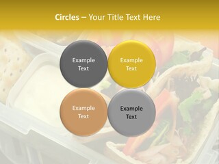 Carrots Natural Pita Bread PowerPoint Template