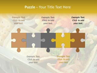 Carrots Natural Pita Bread PowerPoint Template