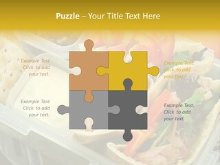 Carrots Natural Pita Bread PowerPoint Template