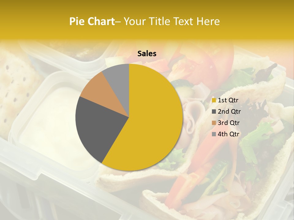 Carrots Natural Pita Bread PowerPoint Template