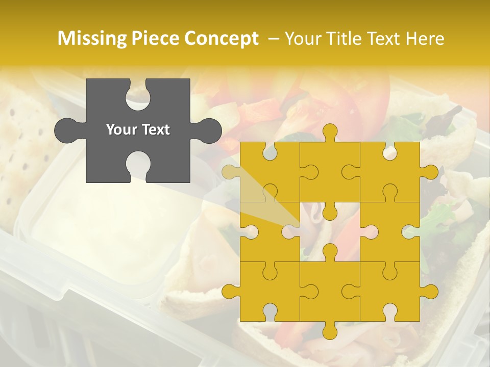 Carrots Natural Pita Bread PowerPoint Template