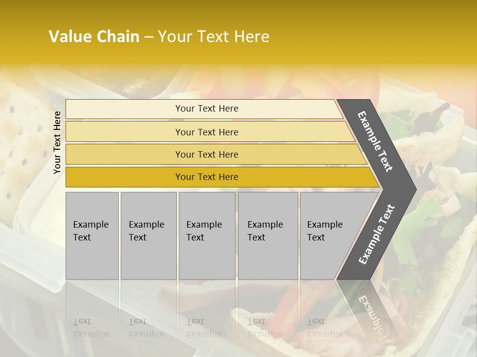 Carrots Natural Pita Bread PowerPoint Template