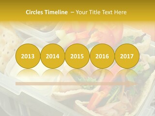 Carrots Natural Pita Bread PowerPoint Template