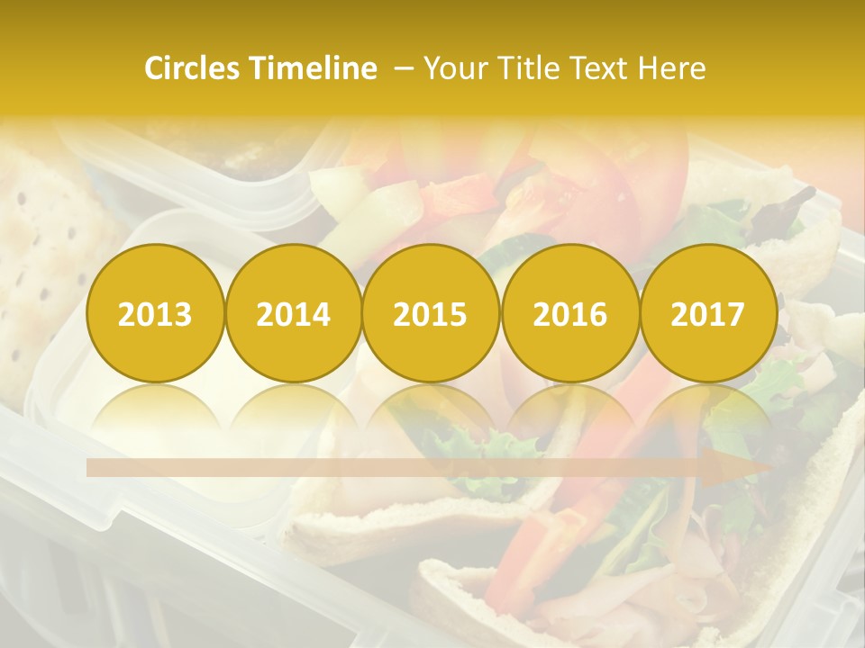 Carrots Natural Pita Bread PowerPoint Template