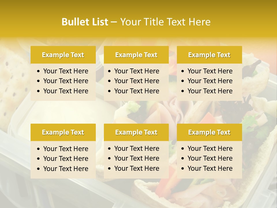 Carrots Natural Pita Bread PowerPoint Template