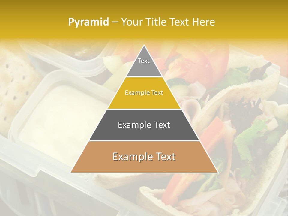 Carrots Natural Pita Bread PowerPoint Template