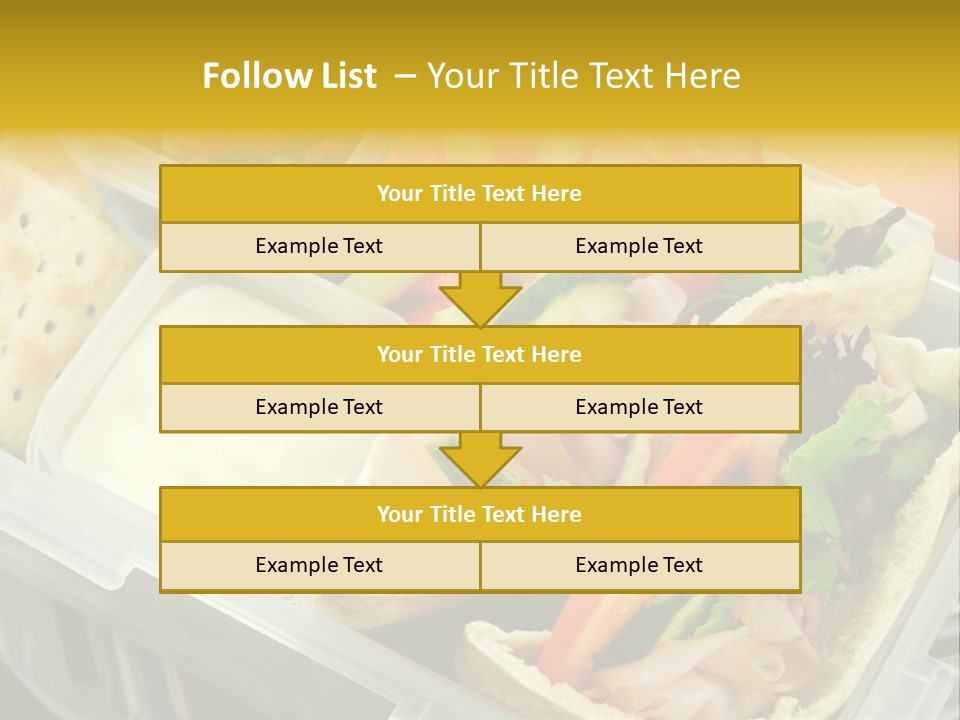 Carrots Natural Pita Bread PowerPoint Template