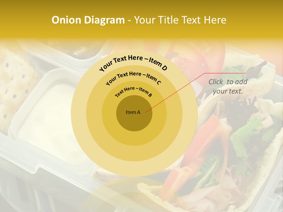 Carrots Natural Pita Bread PowerPoint Template