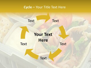 Carrots Natural Pita Bread PowerPoint Template