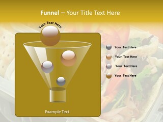 Carrots Natural Pita Bread PowerPoint Template